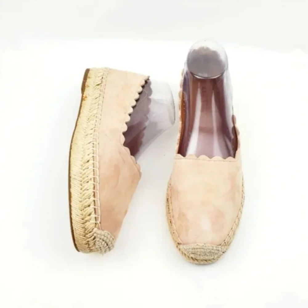 Crown vintage Bahamas Blush leather espadrille shoes